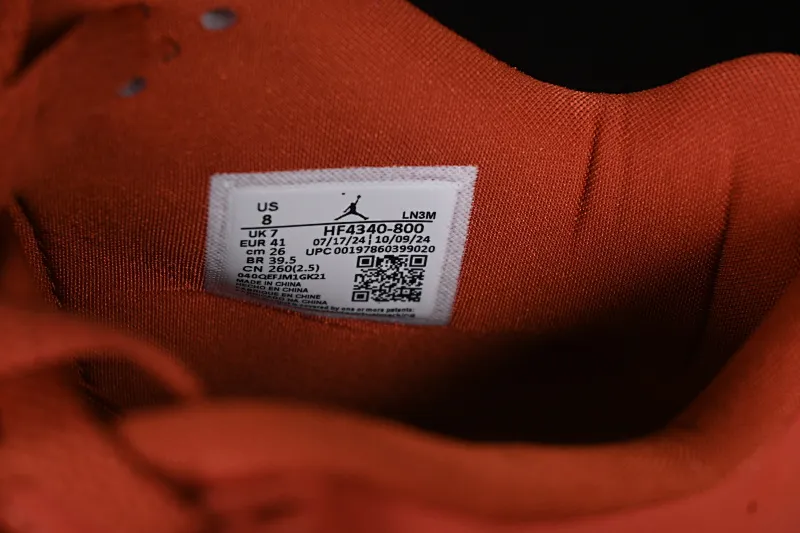 All categories Air Jordan Jordan series basketball shoes Air Jordan 4 cost-effective version Nigel Sylvester x Air Jordan 4 OG "Brick By Brick" AJ4 Joe 4 orange brown HF4340-800